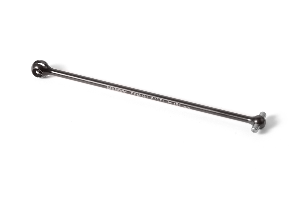 XRAY: CENTRAL DRIVE SHAFT 105MM - HUDY SPRING STEEL™