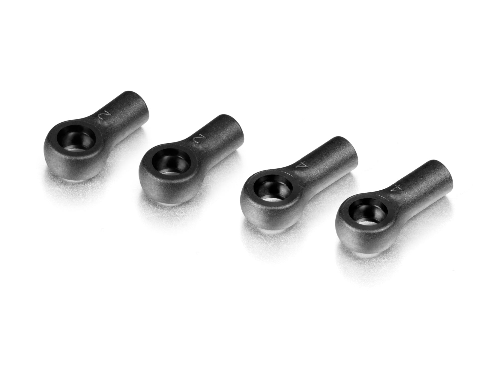 XRAY: COMPOSITE SHOCK BALL JOINT +2MM & +4MM (2+2)