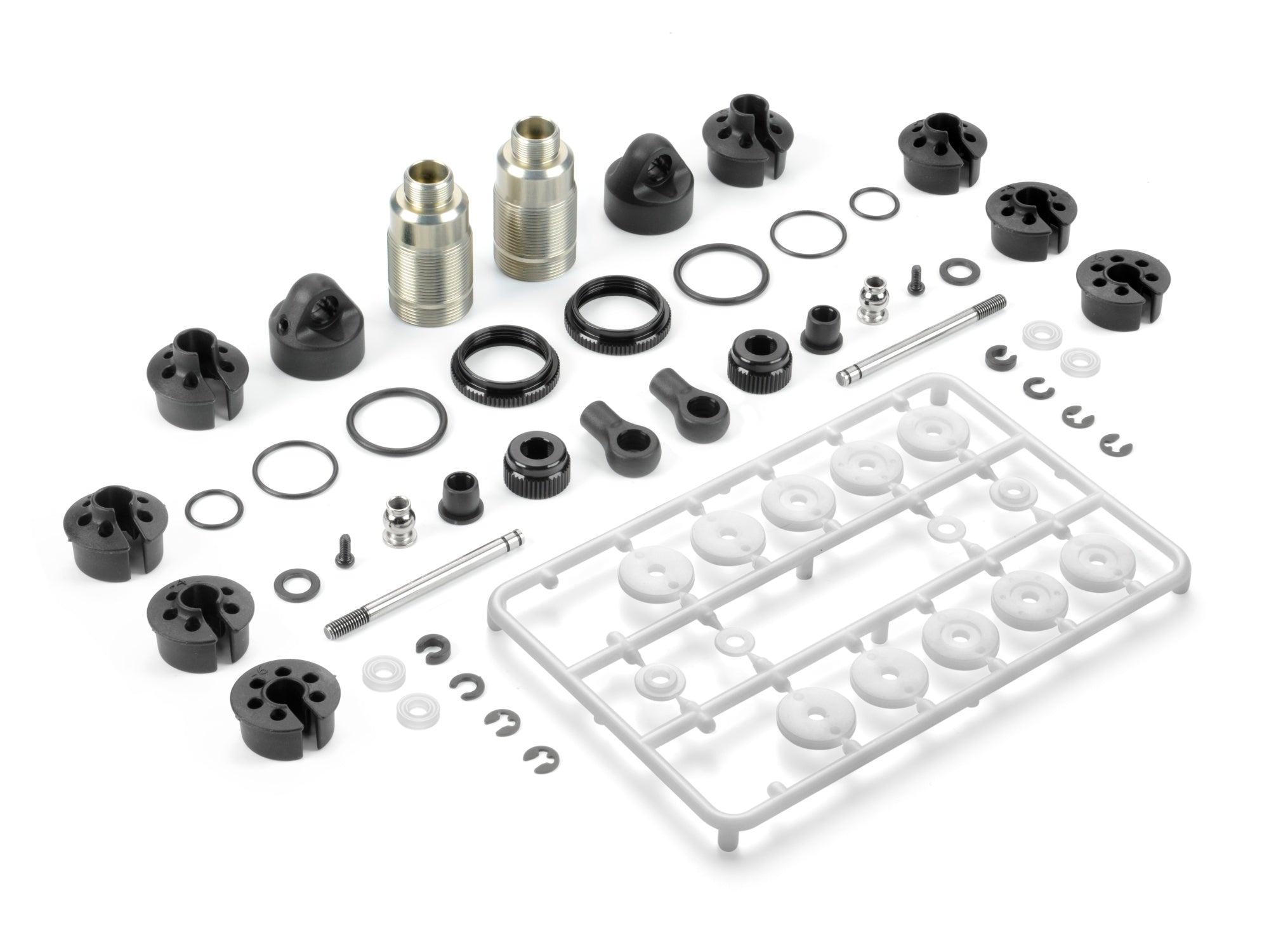 XRAY SHOCK ABSORBERS 30MM - SHORT CAP - BIG BORE - SET (2)