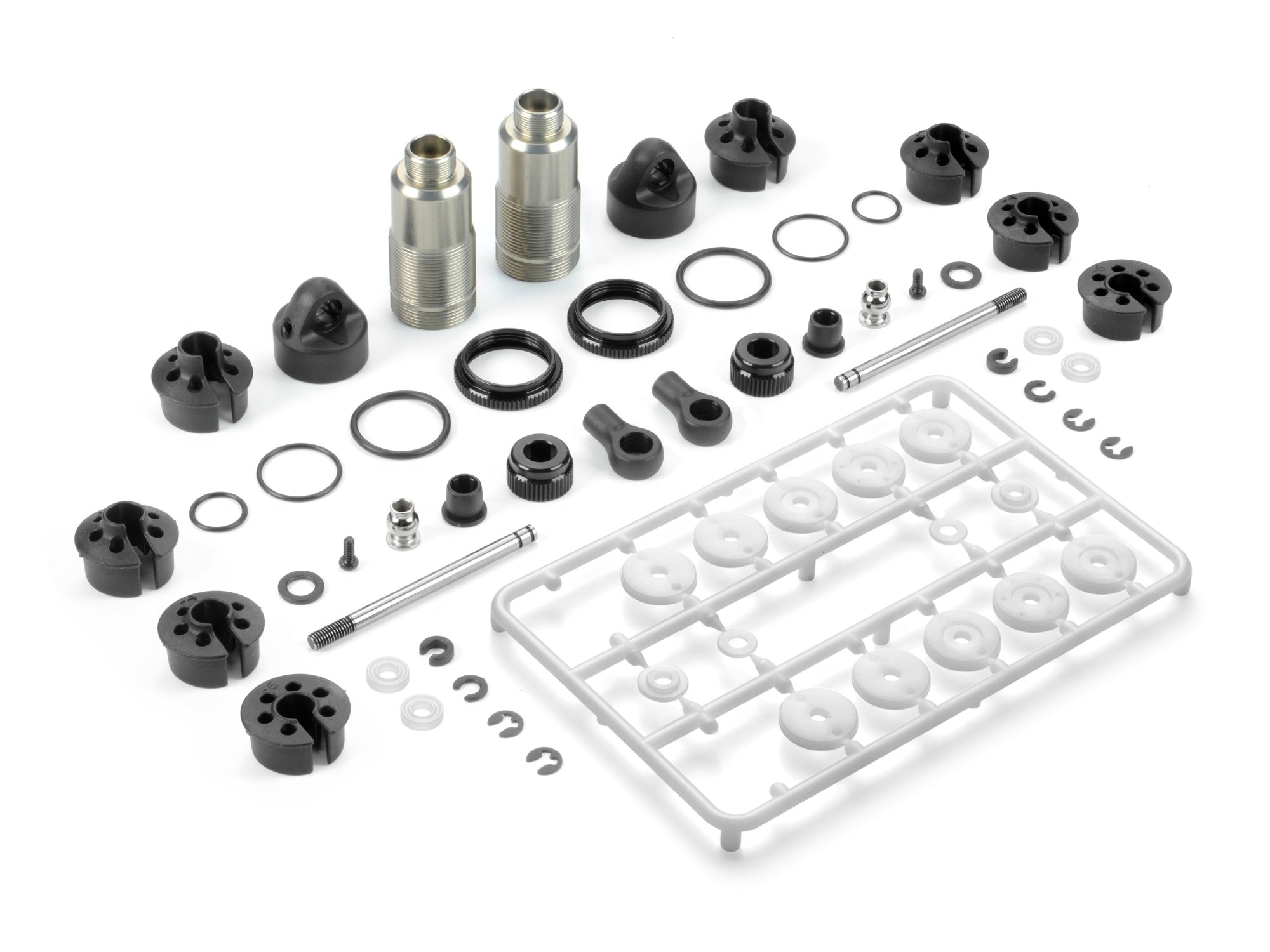 XRAY SHOCK ABSORBERS 35.5MM - SHORT CAP - BIG BORE - SET (2)