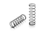 XRAY: REAR SPRING-SET L=57MM - 4 DOTS (2)