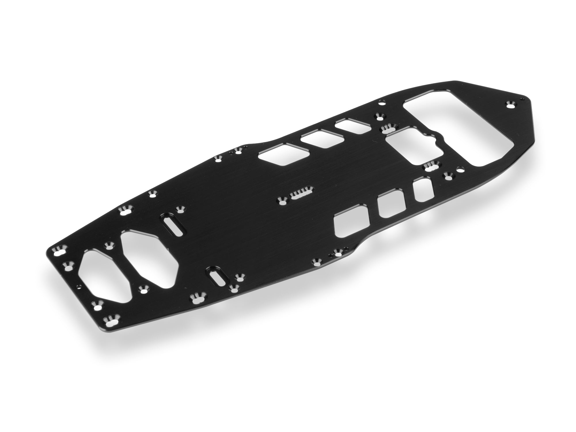 XRAY X12 ALU 1-PIECE CHASSIS FOR FLOATING SERVO - 1.5MM - SWISS 7075 T6