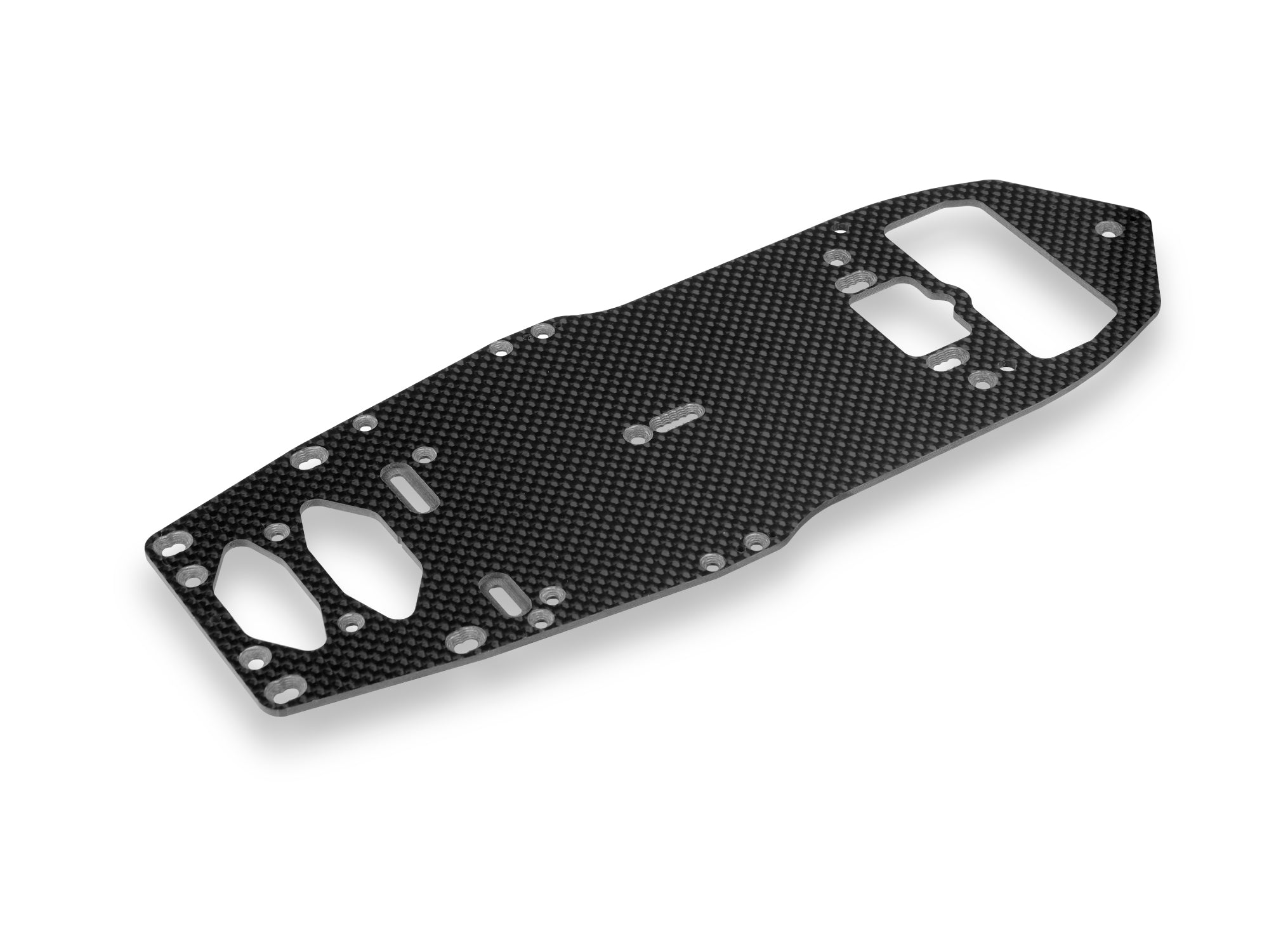 XRAY X12 CARBON 1-PIECE CHASSIS FOR FLOATING SERVO - 2.0MM