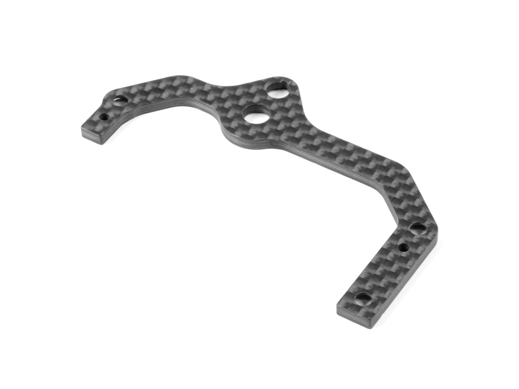 XRAY: X1 CARBON REAR POD LOWER PLATE FOR 1-PIECE CHASSIS - REAR