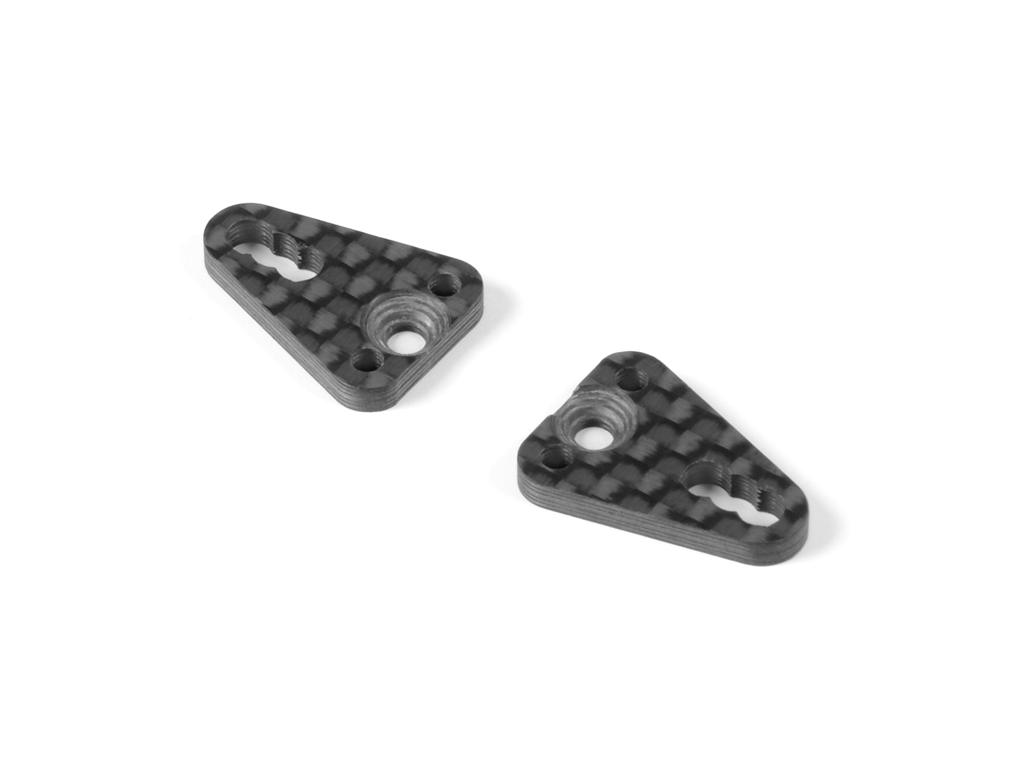 XRAY CARBON PLATE FOR SIDE LINK WITH 2 PINS (2)