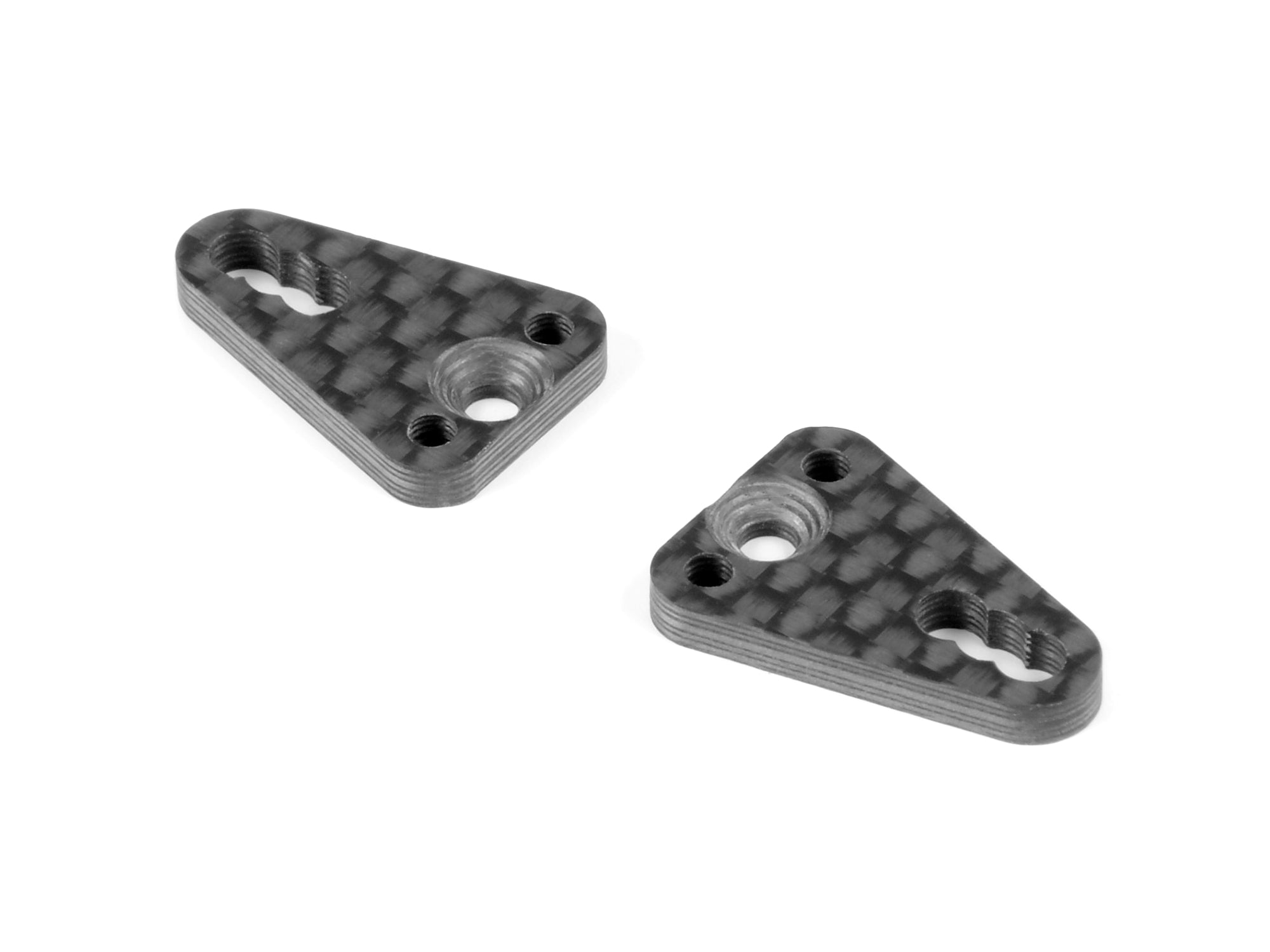 XRAY: X1 CARBON PLATE FOR SIDE LINK WITH 2 PINS (2)