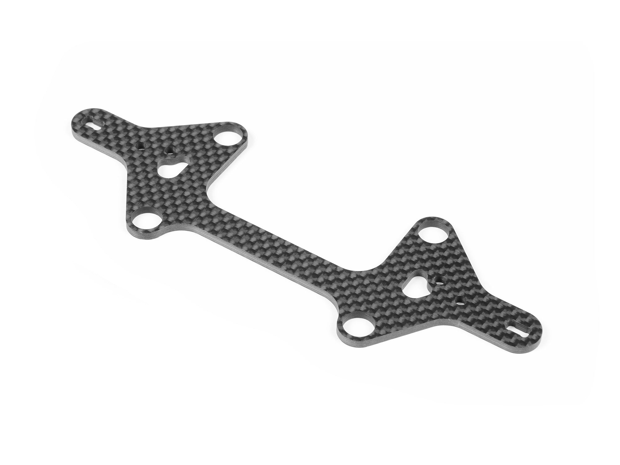 XRAY X12 GRAPHITE LOWER SUSPENSION ARM PLATE 2.5MM - WIDER +2MM