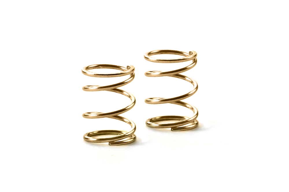 XRAY SPRING 4.25 COILS 3.6x6x0.4MM; C=1.5 - GOLD (SOFT) (2)