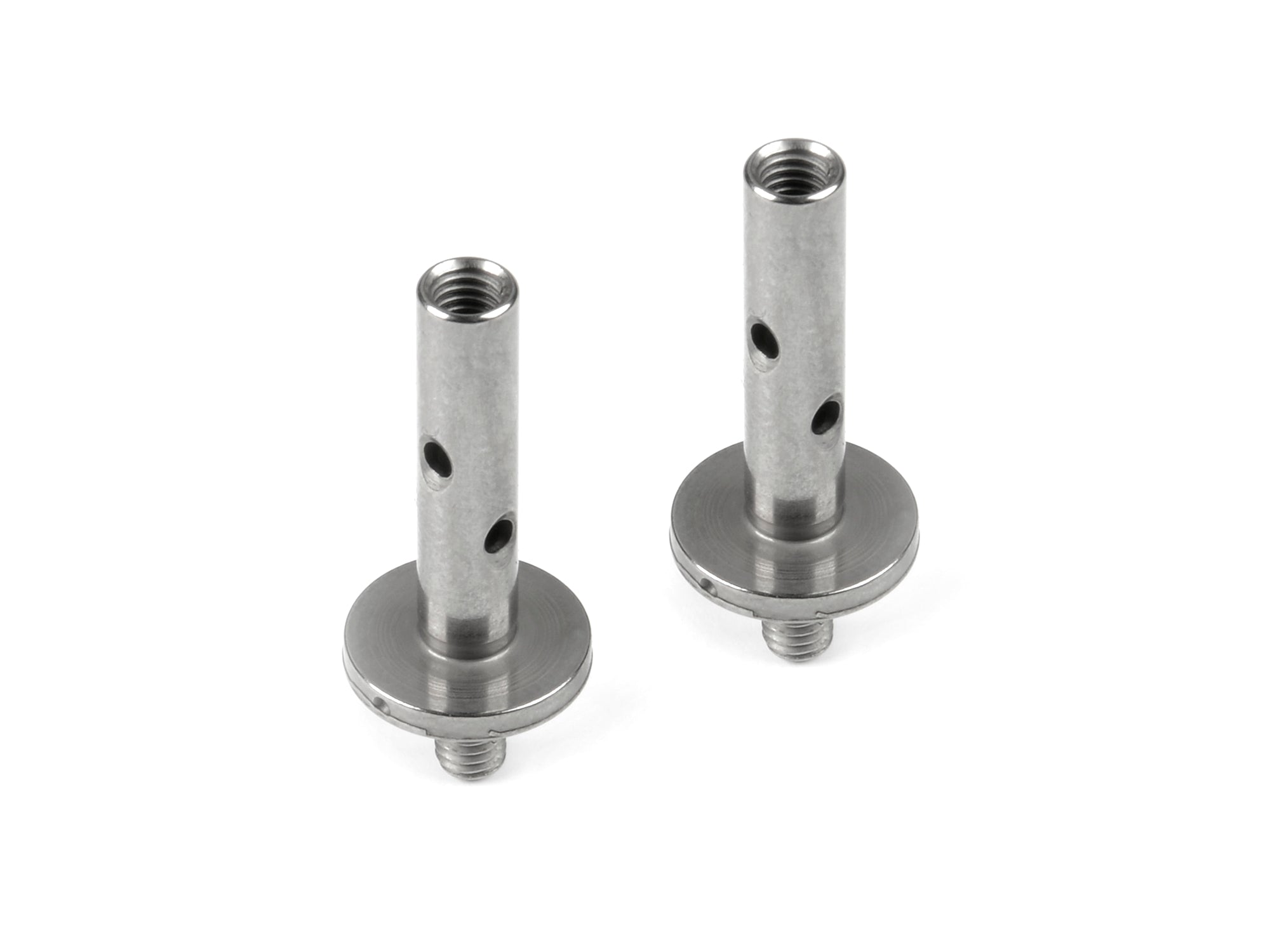 XRAY X12 KINGPIN 4MM WITH HOLES - 1.5° - 1 DOT - NICKEL COATED (2)