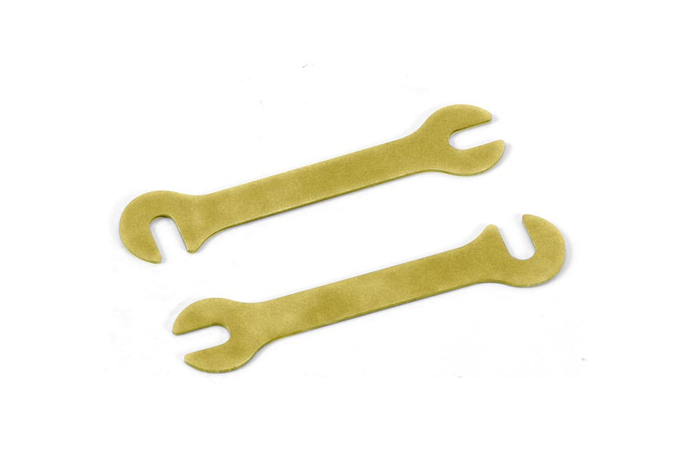 XRAY: STEEL SHIM 0.6MM - GOLD (2)