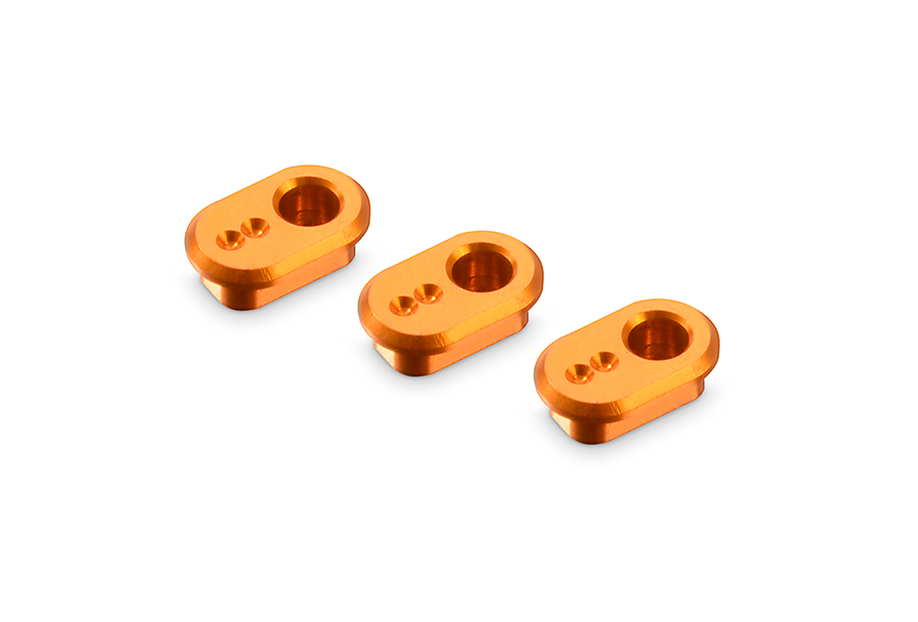 XRAY: X1 ALU 1 DOT BUSHING - CASTER 3-12 (3)