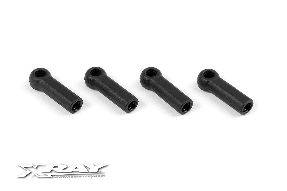 XRAY: COMPOSITE STEERING BALL JOINT OPEN 4.2 MM (4)