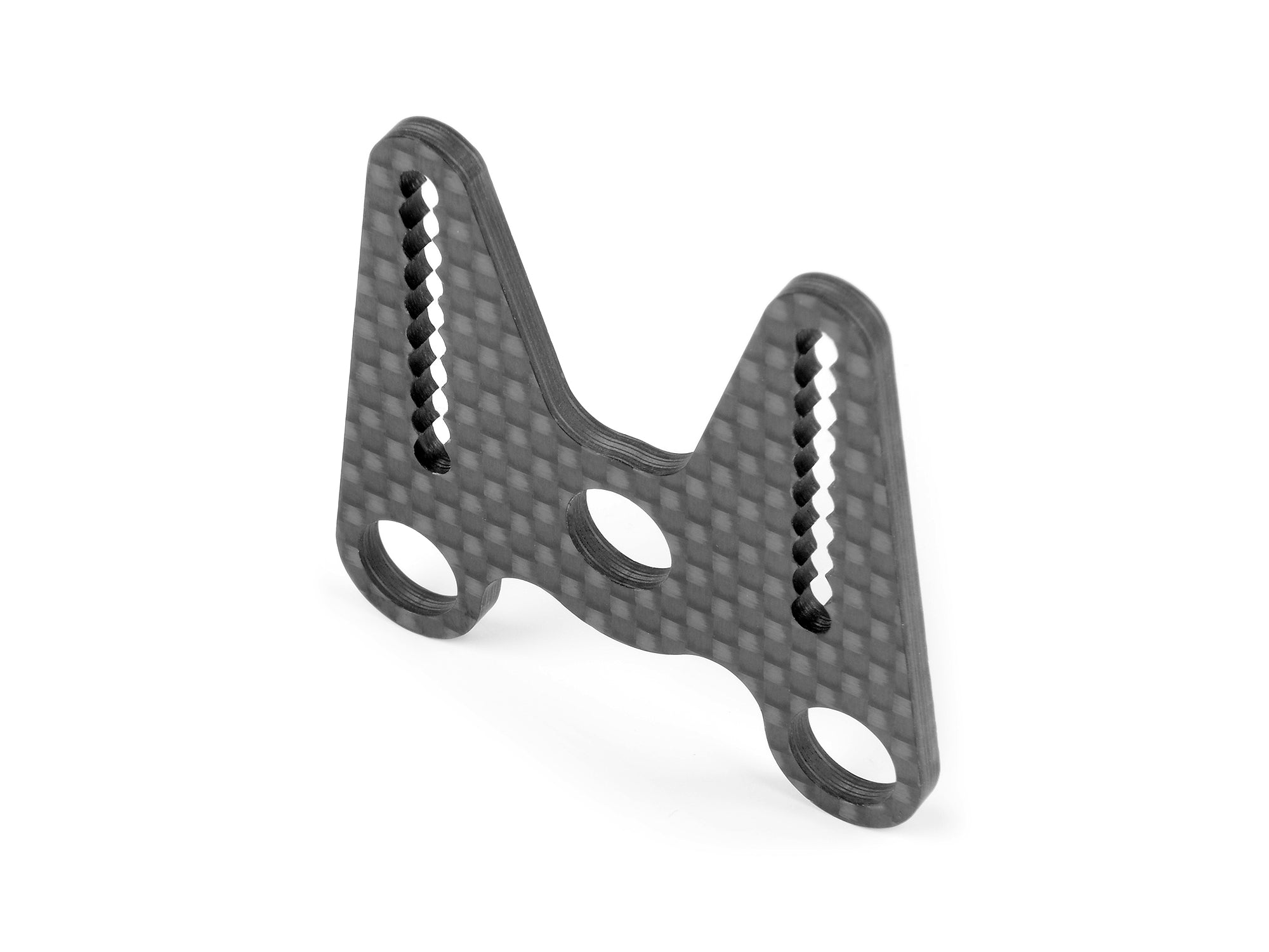 XRAY X1 CARBON REAR WING MOUNT FOR 1-PIECE CHASSIS