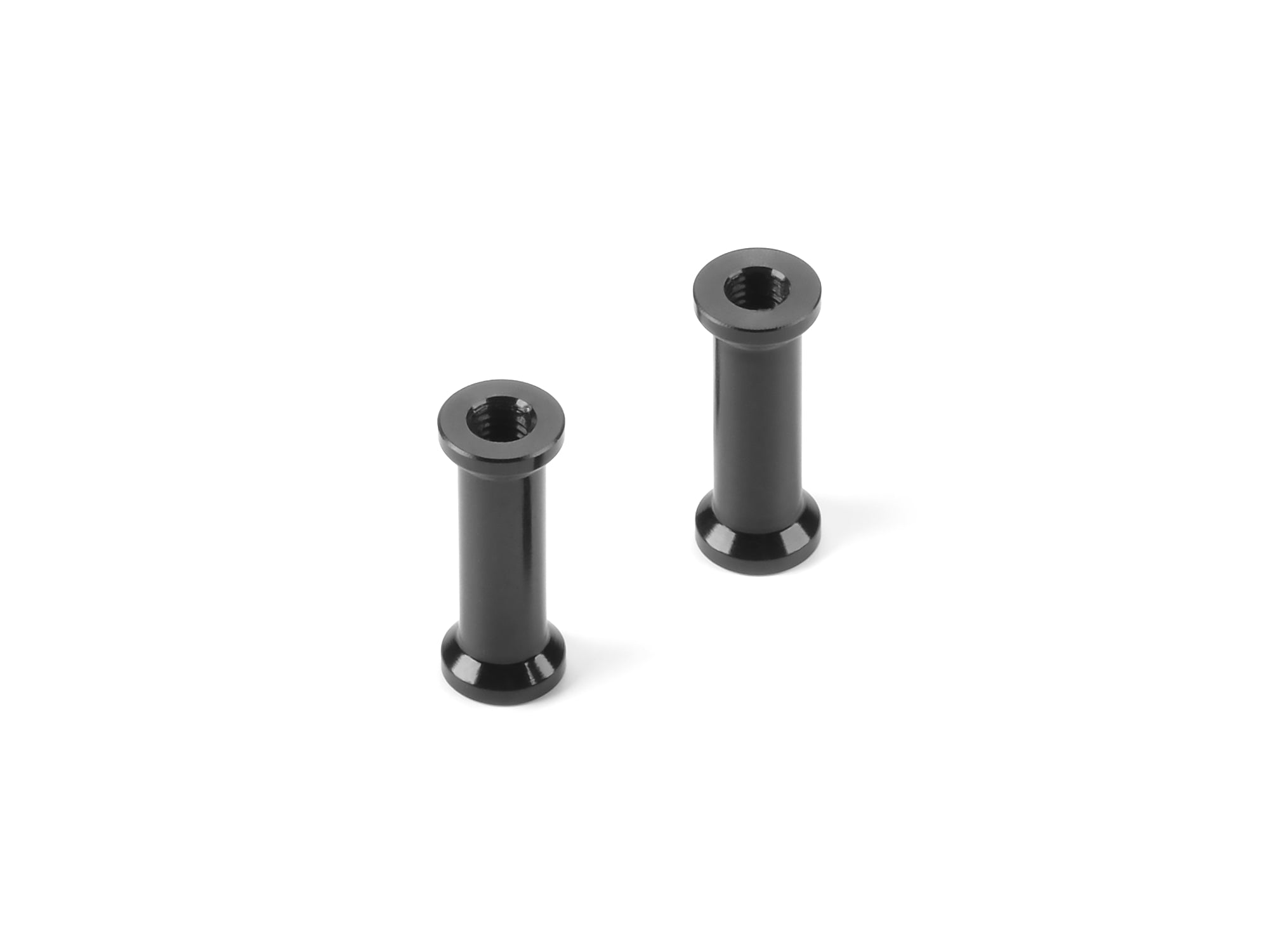 XRAY ALU REAR BRACE MOUNT 15.5MM - BLACK (2)