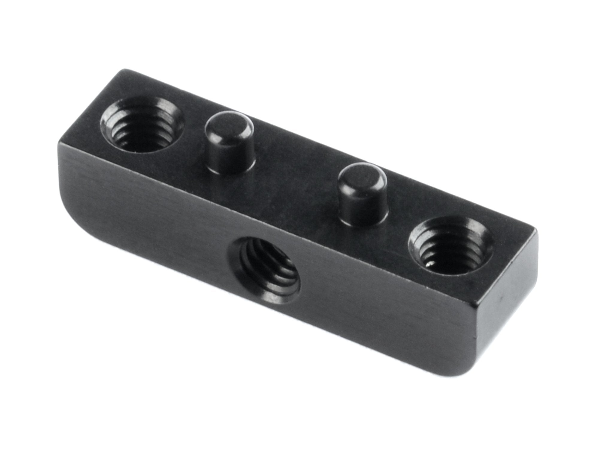 XRAY ALU POD PLATE PIVOT HOLDER FOR 1-PIECE CHASSIS - LOWER - SWISS 7075 T6