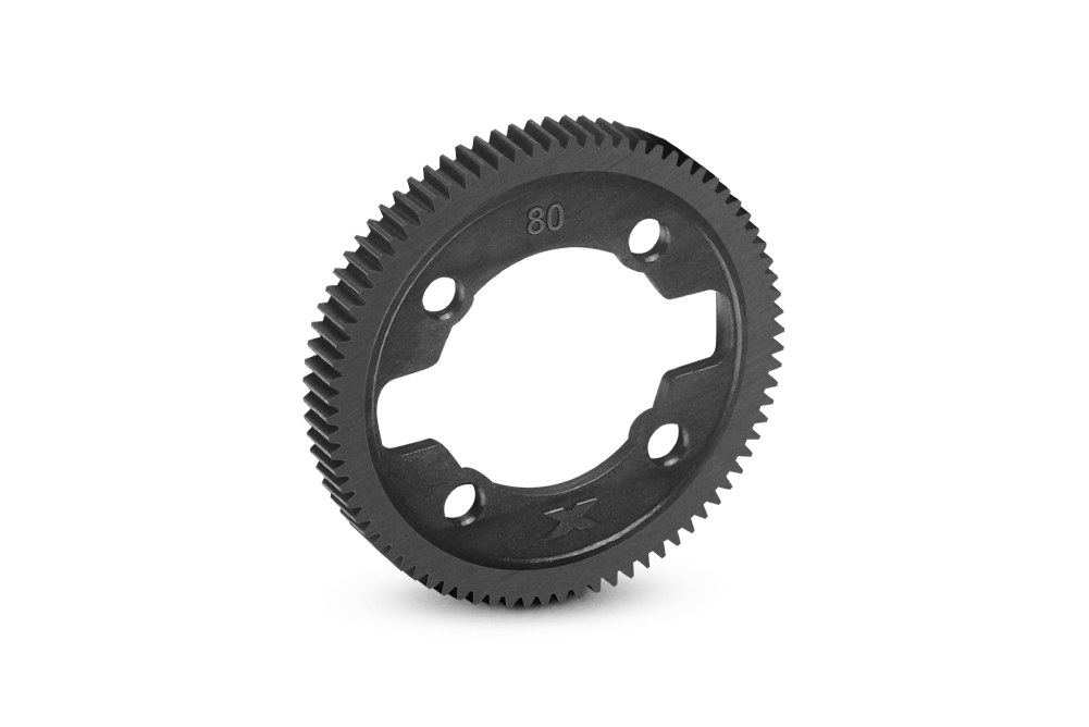 XRAY: COMPOSITE GEAR DIFF SPUR GEAR - 80T / 64P