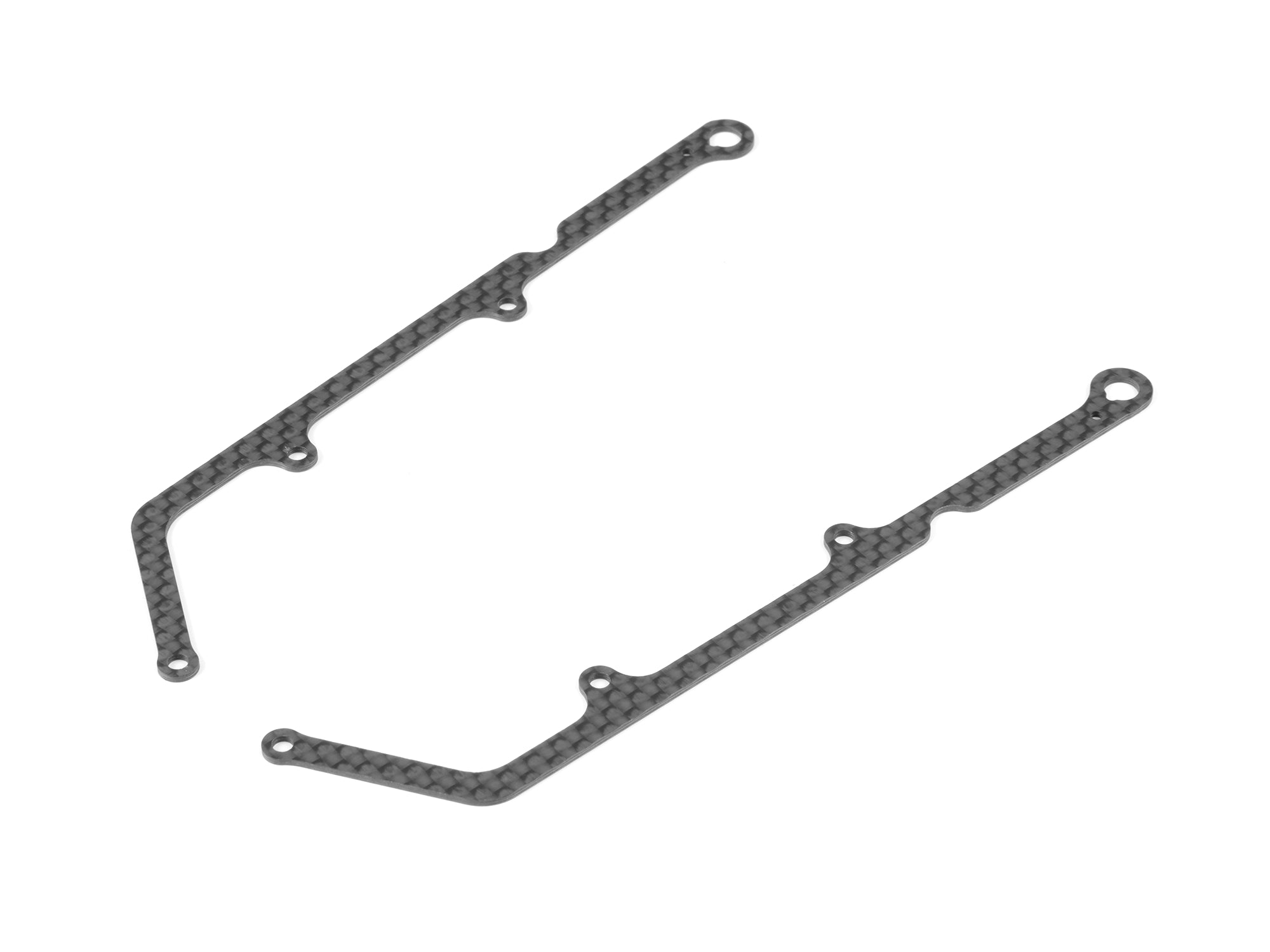 XRAY X12 CARBON SIDE BRACE FOR 1-PIECE CHASSIS 1.0MM (2)