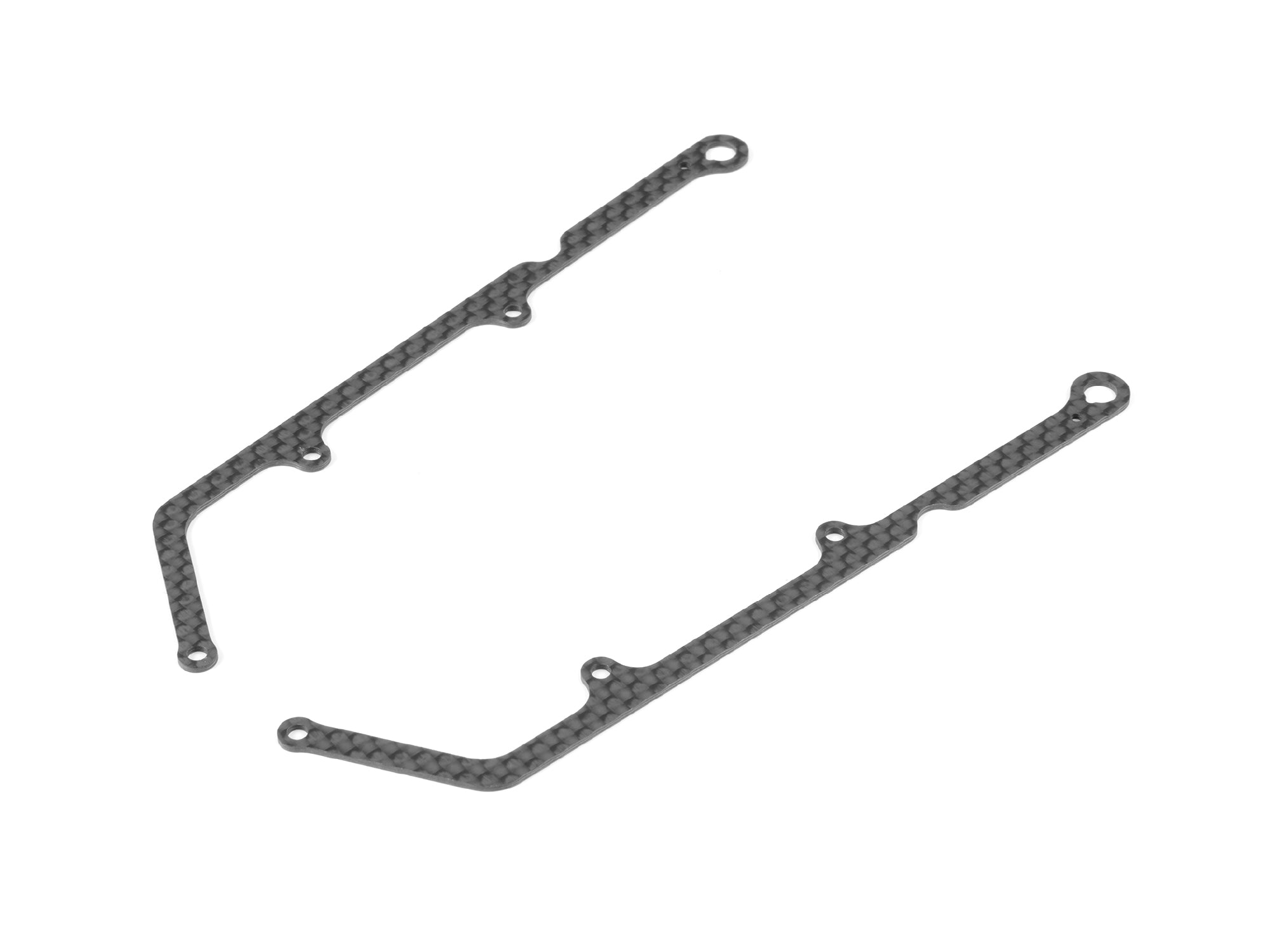 XRAY X12 CARBON SIDE BRACE FOR 1-PIECE CHASSIS 1.6MM (2)