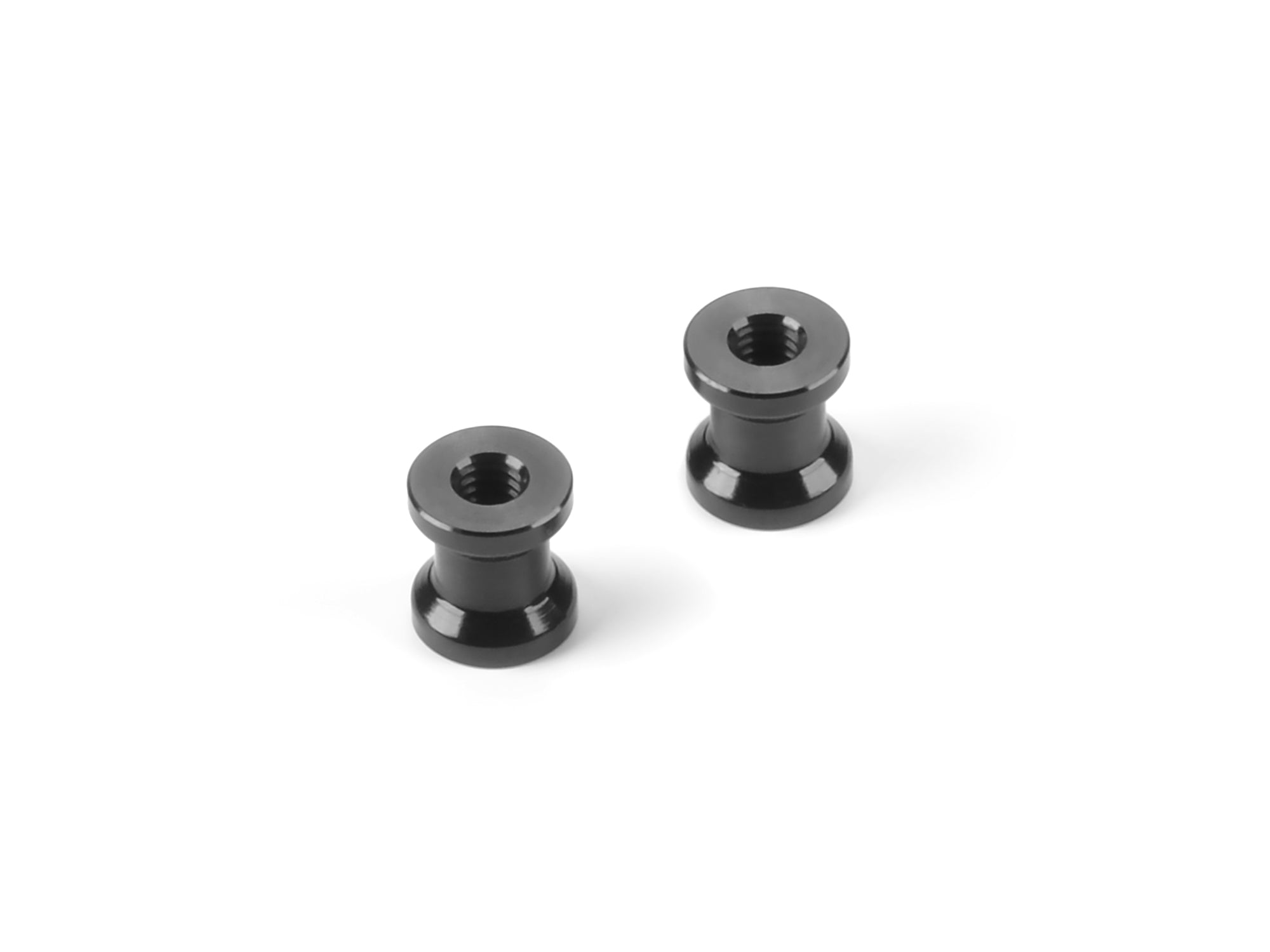 XRAY ALU MOUNT 6.0MM WITH M2.5 THREAD - BLACK (2)