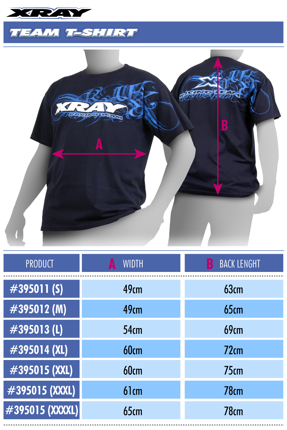 XRAY TEAM T-SHIRT (M)