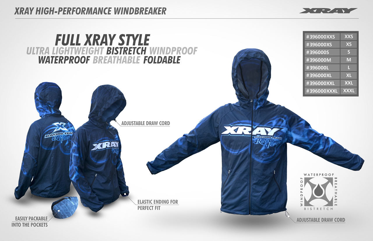 XRAY: HIGH-PERFORMANCE WINDBREAKER (XXXXL)