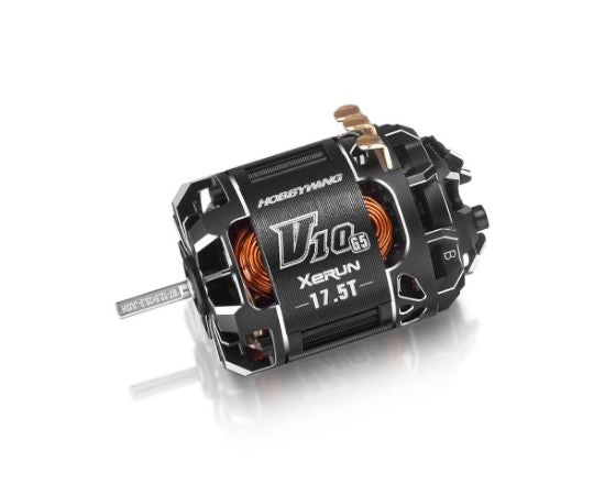 HOBBYWING: XeRun V10 G5 Black Torque 17.5T Sensored Brushless Motor