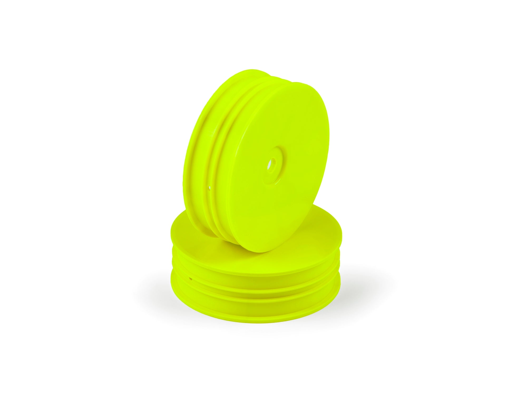 HUDY 1/10 OFF-ROAD WHEEL - 2WD – FRONT – NARROW – YELLOW (2)