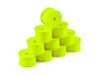 HUDY 1/10 OFF-ROAD WHEEL - 2WD/4WD – REAR – YELLOW (10)
