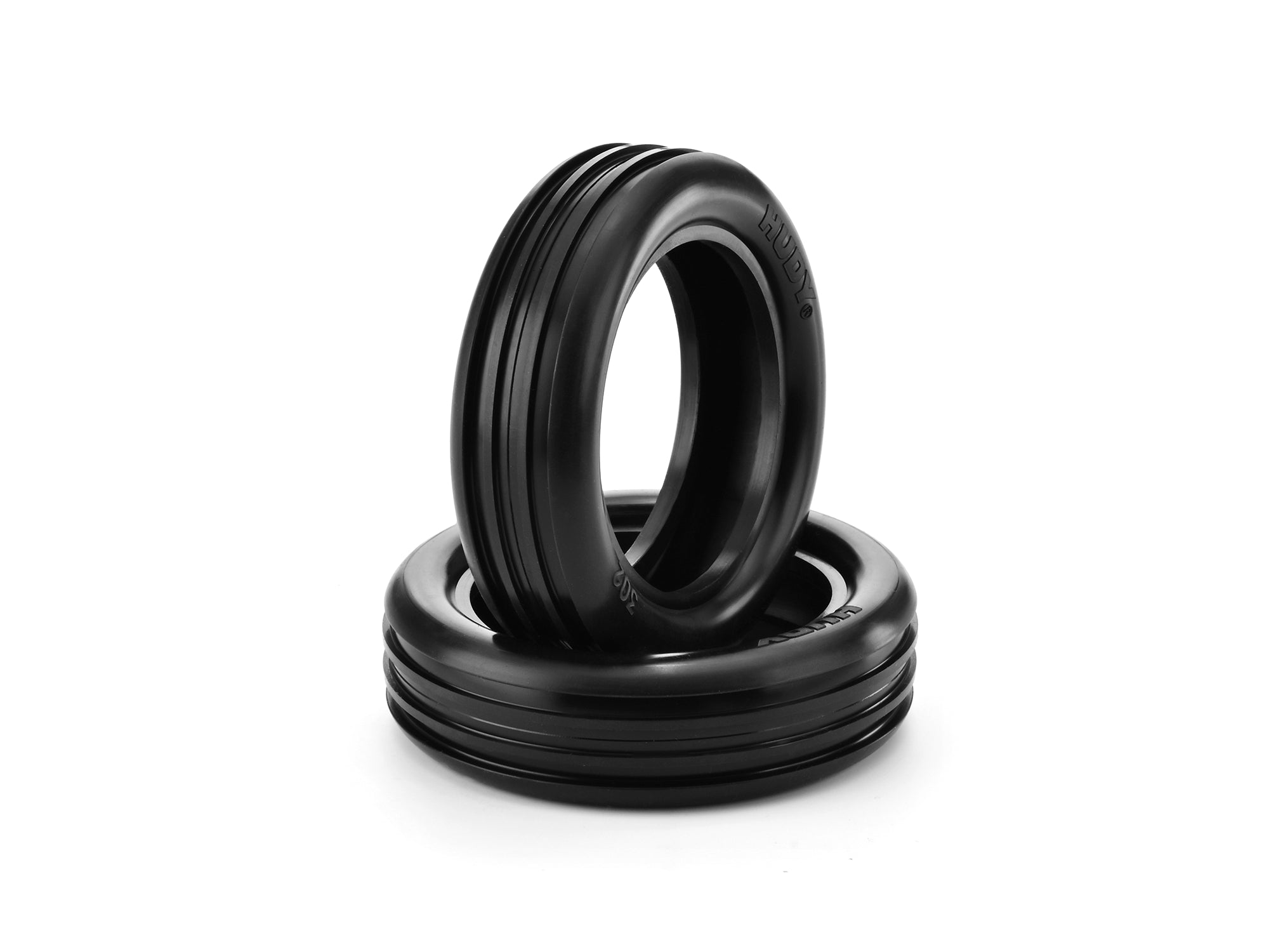 HUDY 1/10 OFF-ROAD TIRE 2WD FRONT DIRT - 302 - MEDIUM (2)