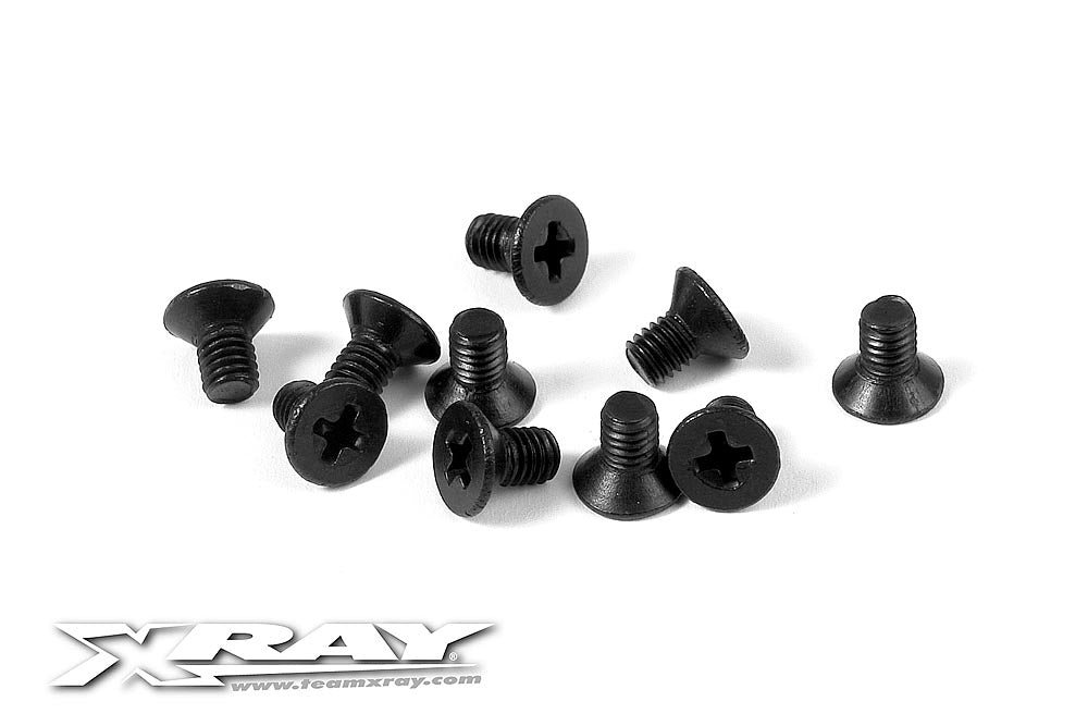 XRAY SCREW PHILLIPS M3x5  (10)