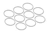 XRAY: SILICONE O-RING 25.5x0.7  (10)