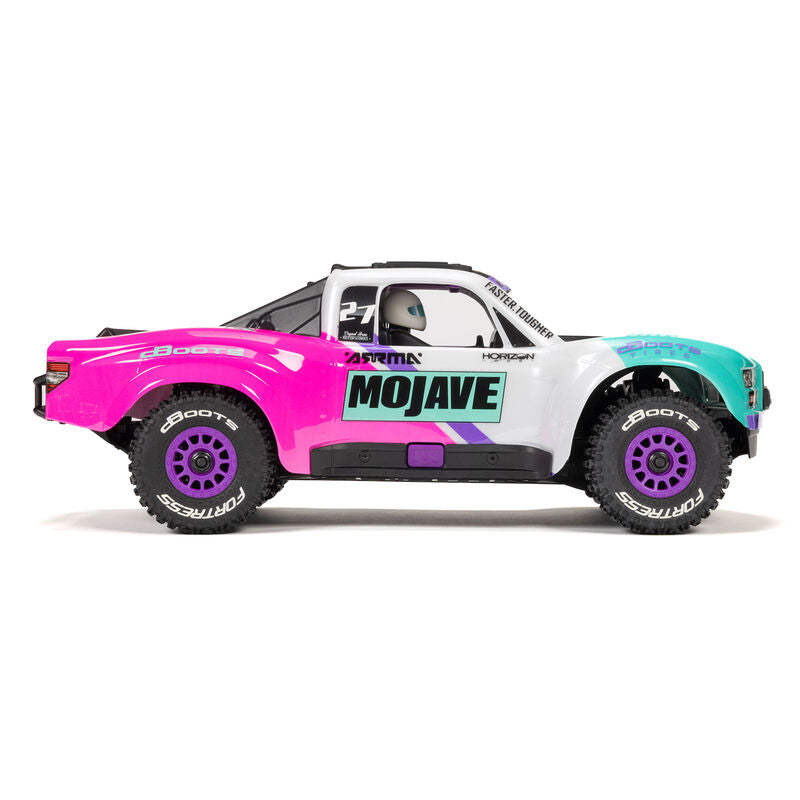ARRMA MOJAVE GROM 223S BLX Brushless 4X4 Small Scale Desert Truck RTR with Battery & Charger - Teal