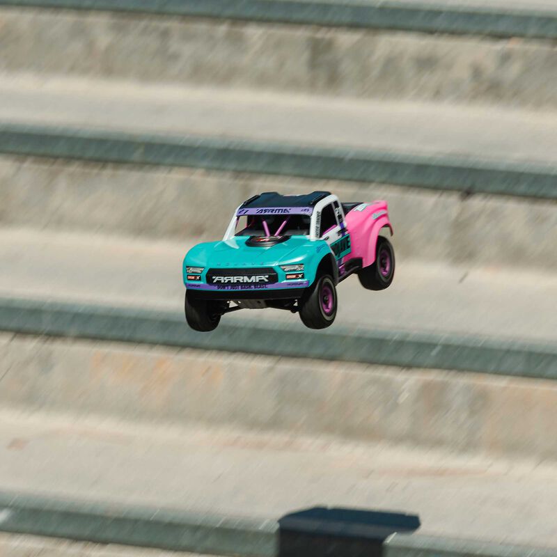 ARRMA MOJAVE GROM 223S BLX Brushless 4X4 Small Scale Desert Truck RTR with Battery & Charger - Teal