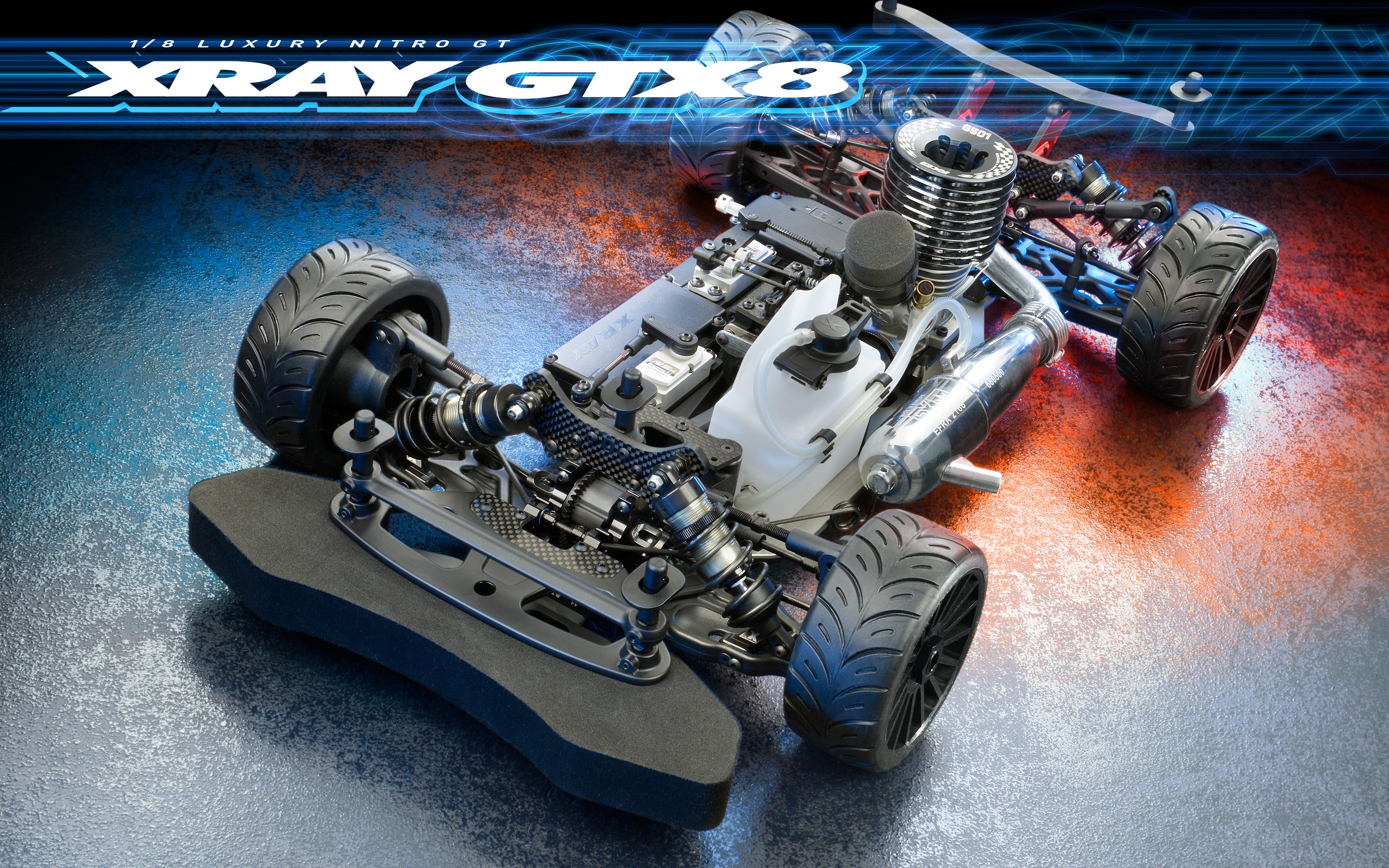 XRAY: GTX'24 - 1/8 LUXURY NITRO ON-ROAD GT CAR