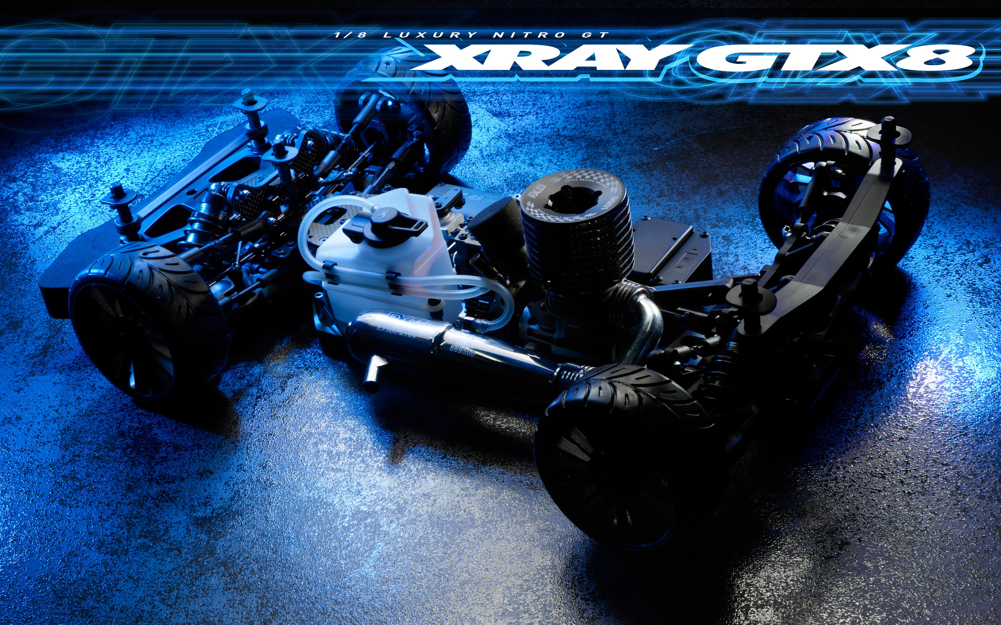 XRAY: GTX'24 - 1/8 LUXURY NITRO ON-ROAD GT CAR