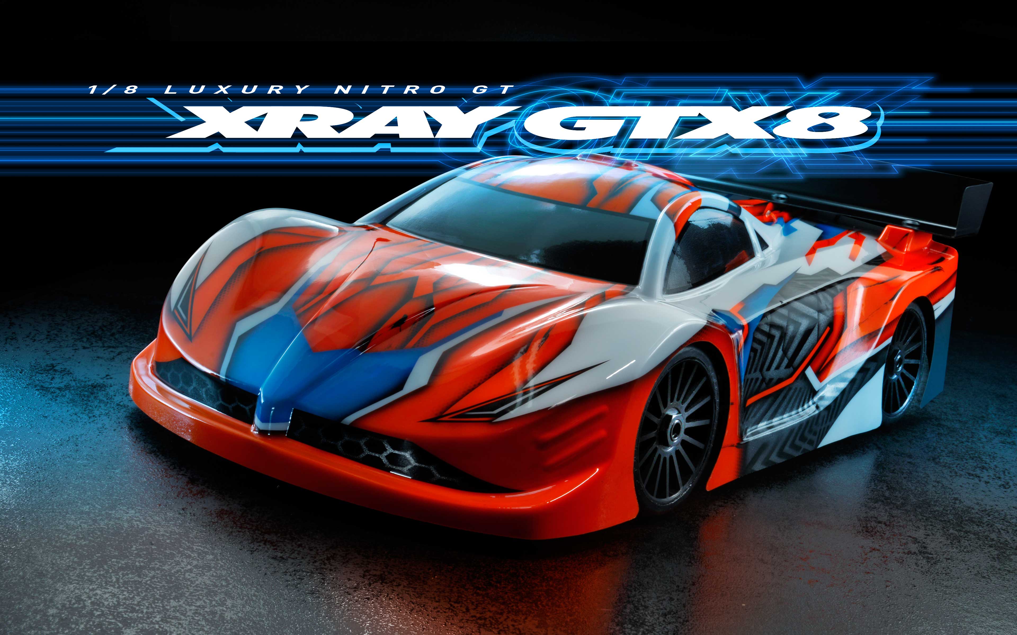 XRAY: GTX'24 - 1/8 LUXURY NITRO ON-ROAD GT CAR