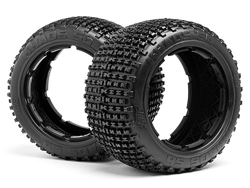 HPI RACING: Khaos Tire - White Compound - Baja 5B Rear Pair