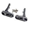 RC MAKER: HORIZONTAL REAR POST BODY MOUNT PRO - 7075 ALU MOUNTS ONLY W/SCREWS