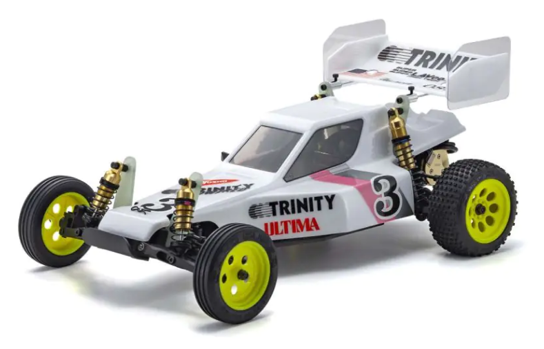 Kyosho Tomahawk 1:10 Vintage RC Off-Road Racer - Reproduction Classic Buggy