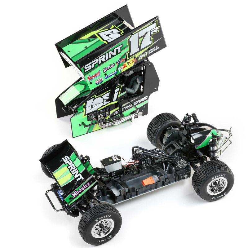 LOSI 22S Sprint, RTR, Green: 1/10 2WD (Requires Battery and Charger)