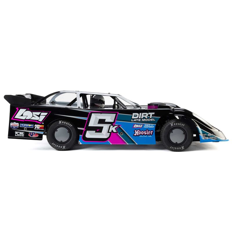 LOSI 22S Dirt Late Model (NZ Super Saloon), 1/10 2WD RTR Dirt Oval - BLUE