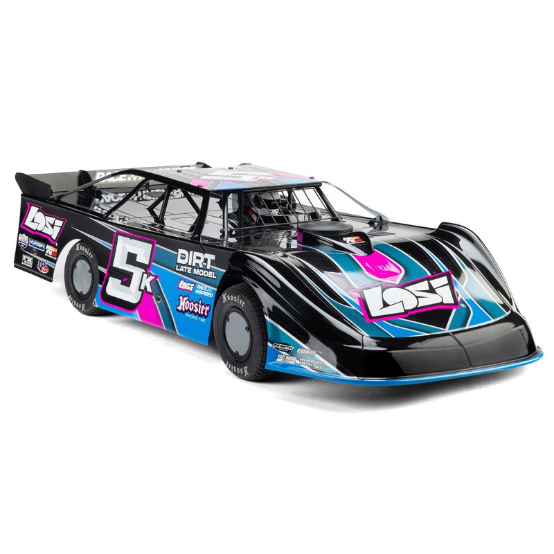 LOSI 22S Dirt Late Model (NZ Super Saloon), 1/10 2WD RTR Dirt Oval - BLUE