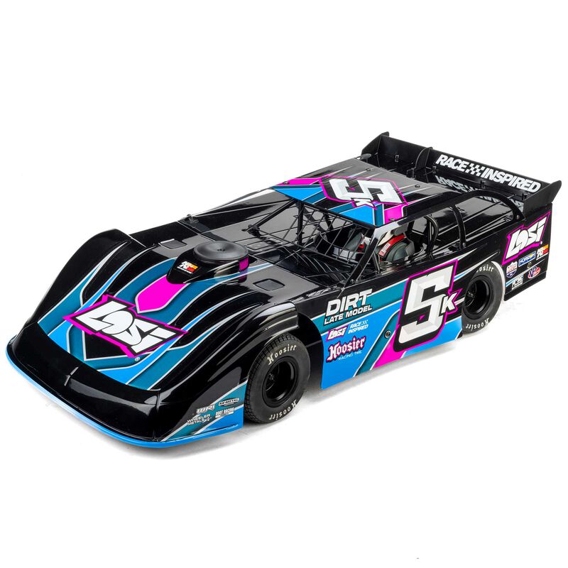 LOSI 22S Dirt Late Model (NZ Super Saloon), 1/10 2WD RTR Dirt Oval - BLUE