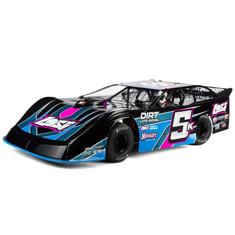 LOSI 22S Dirt Late Model (NZ Super Saloon), 1/10 2WD RTR Dirt Oval - BLUE