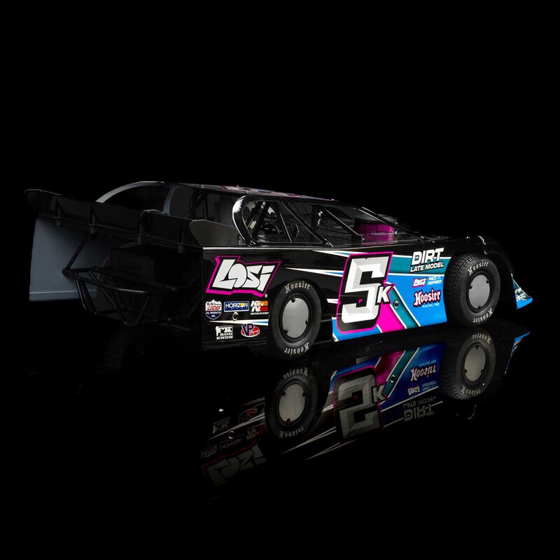 LOSI 22S Dirt Late Model (NZ Super Saloon), 1/10 2WD RTR Dirt Oval - BLUE