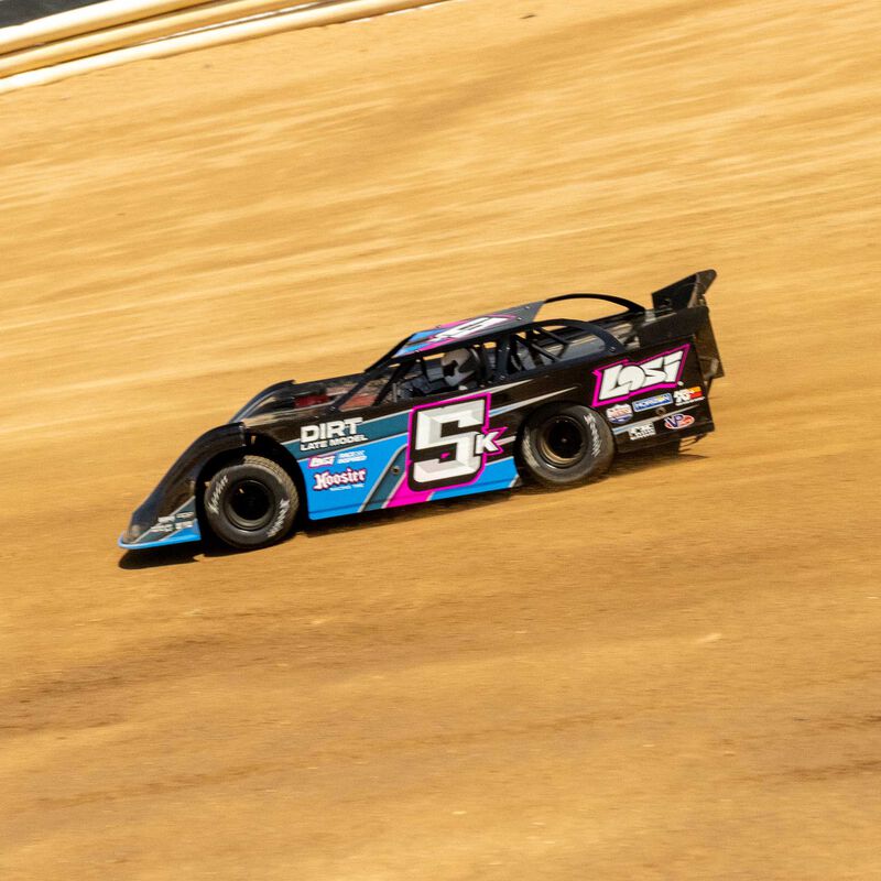 LOSI 22S Dirt Late Model (NZ Super Saloon), 1/10 2WD RTR Dirt Oval - BLUE