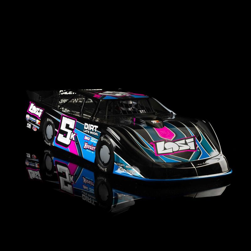 LOSI 22S Dirt Late Model (NZ Super Saloon), 1/10 2WD RTR Dirt Oval - BLUE