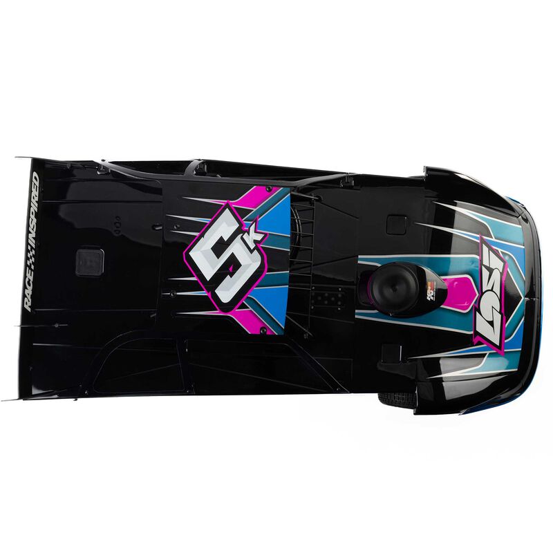 LOSI 22S Dirt Late Model (NZ Super Saloon), 1/10 2WD RTR Dirt Oval - BLUE