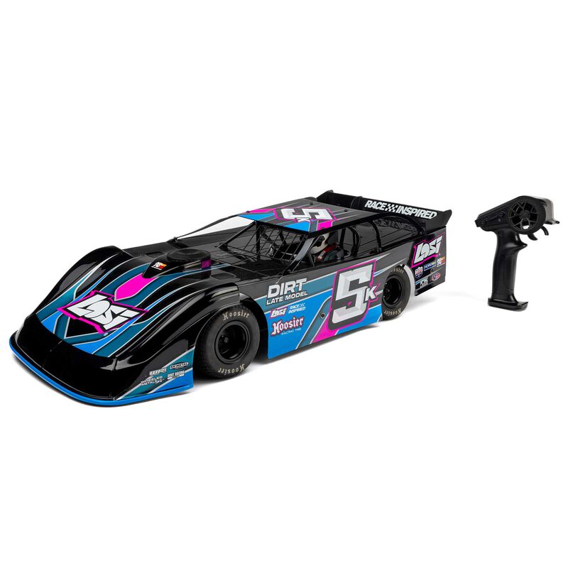 LOSI 22S Dirt Late Model (NZ Super Saloon), 1/10 2WD RTR Dirt Oval - BLUE