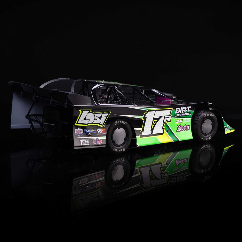LOSI 22S Dirt Late Model (NZ Super Saloon), 1/10 2WD RTR Dirt Oval - GREEN